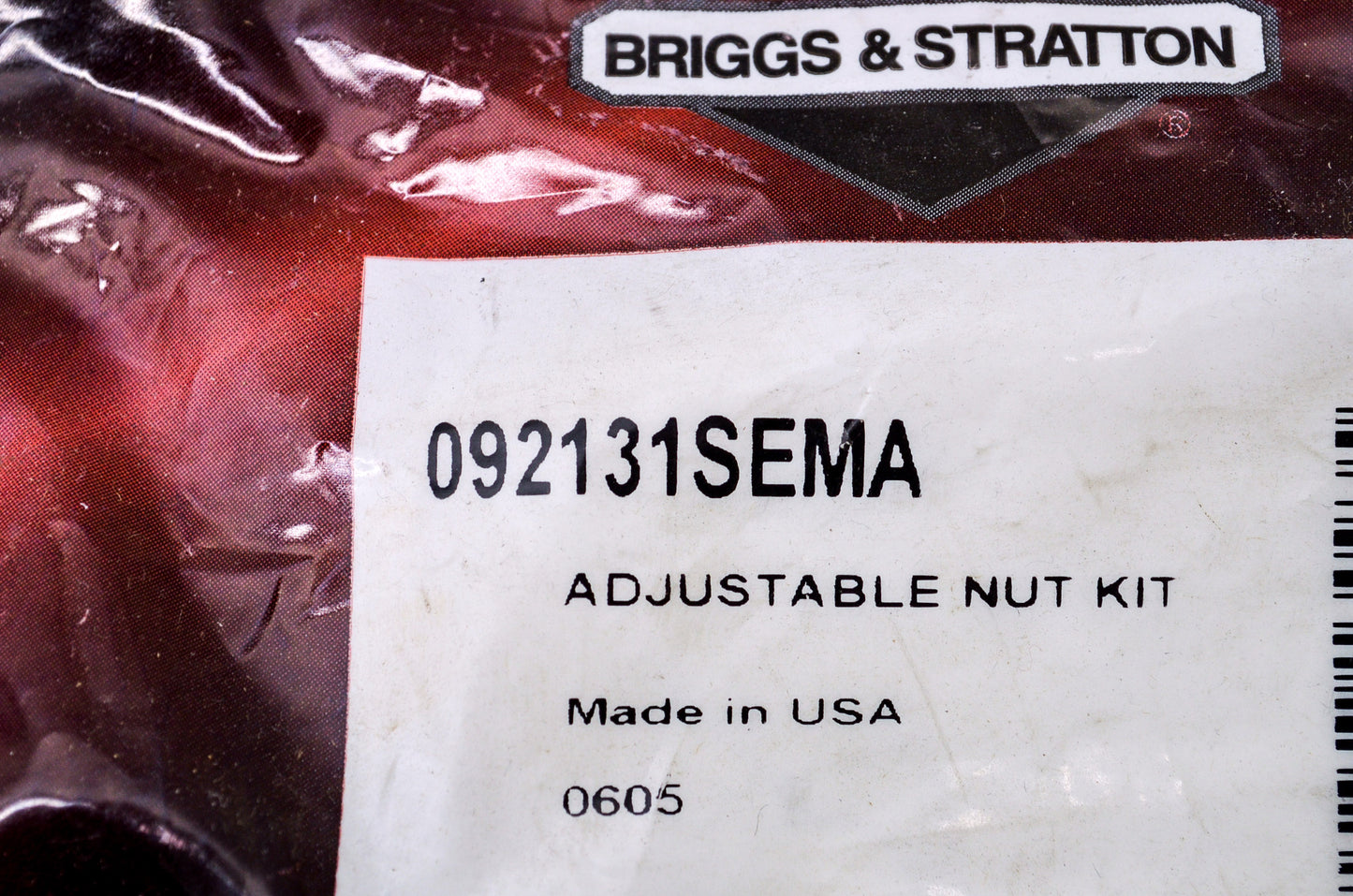 New Briggs & Stratton Adjustable Nut NOS