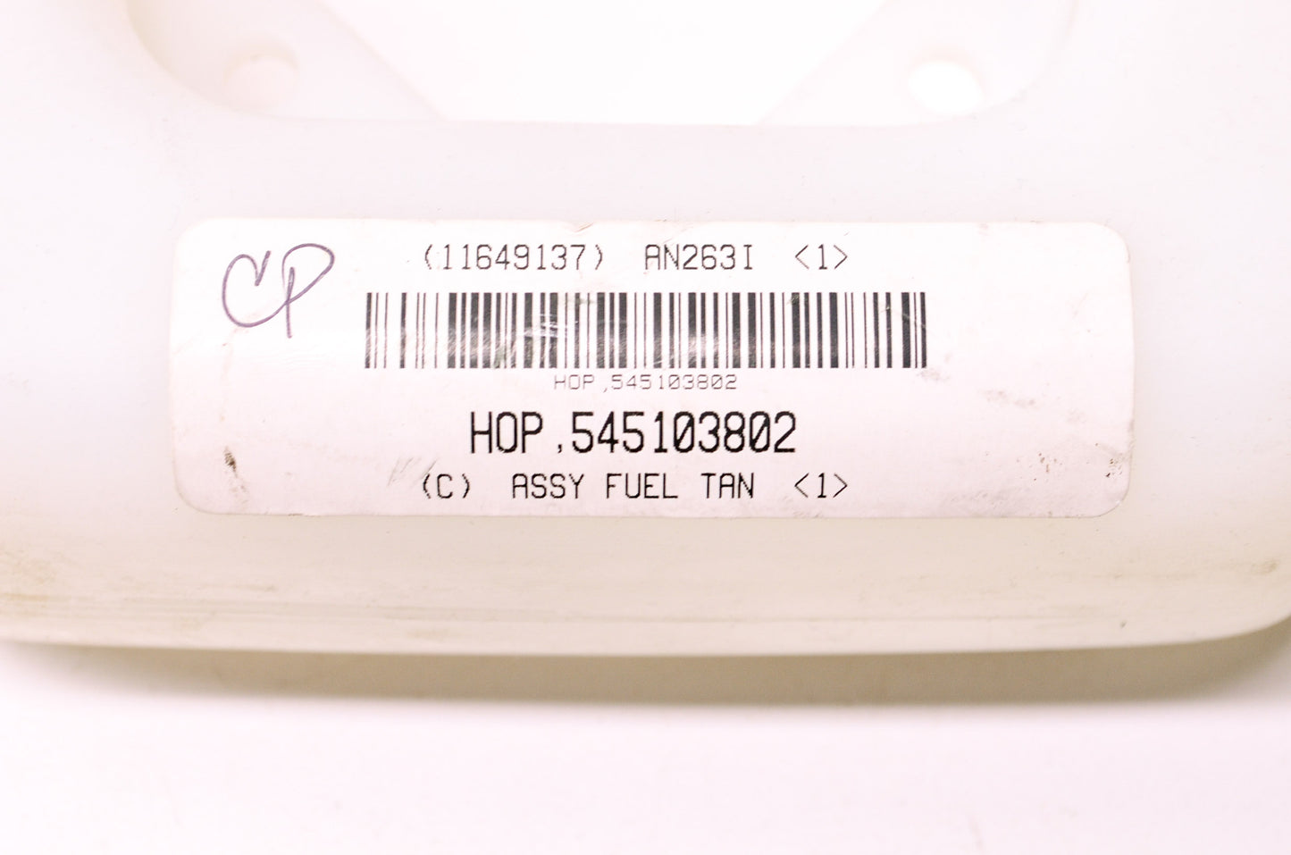 New AYP Fuel Tank Assembly NOS