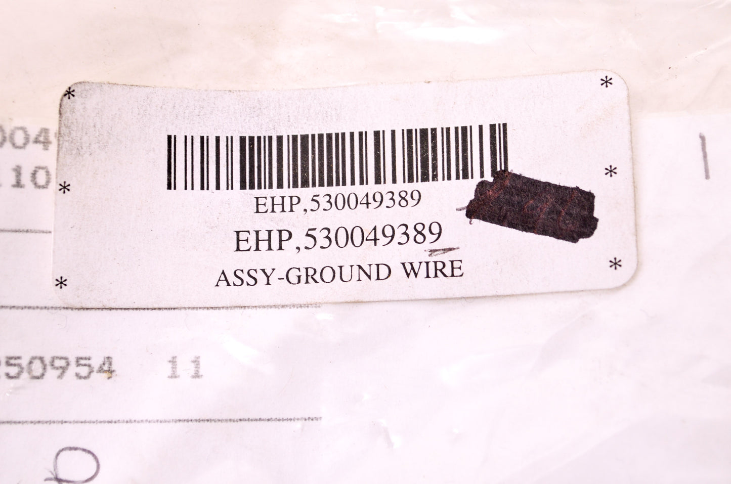 AYP 530049389 Ground Wire Assembly NOS