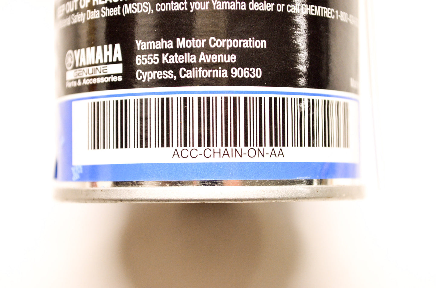 OEM Yamaha ACC-CHAIN-ON-AA On-Road Chain Lube NOS