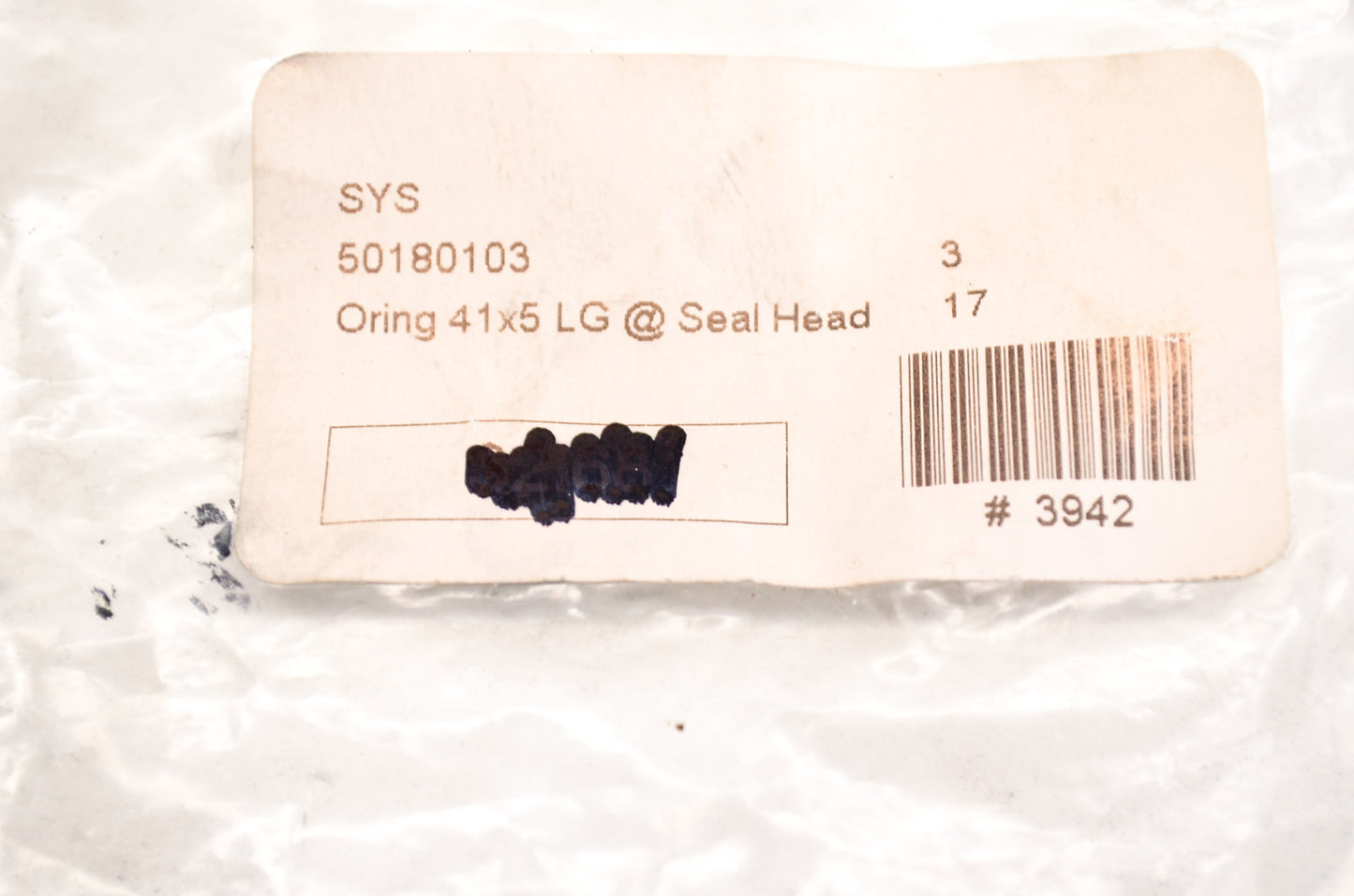 OEM KTM 50180103 O-Ring 41X5 NOS