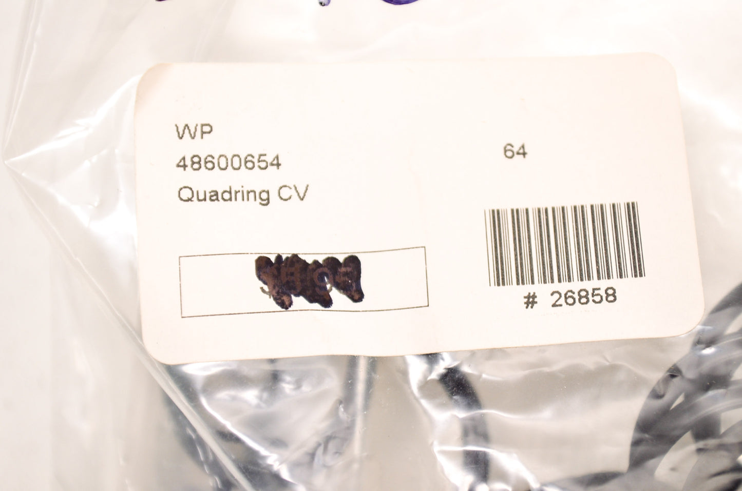 OEM KTM 48600654 Quad Ring NOS