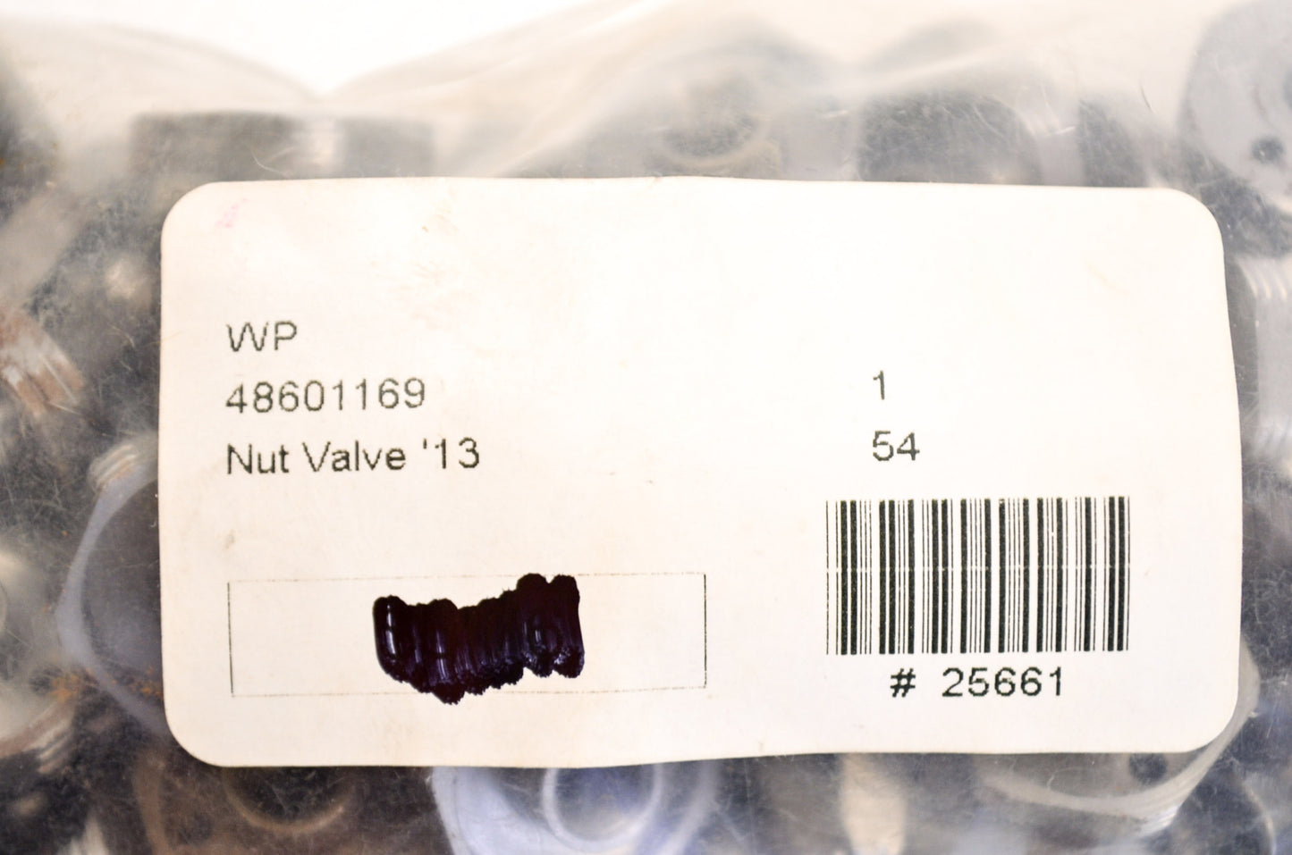 OEM KTM 48601169 Valve Nut M6x0.5 NOS