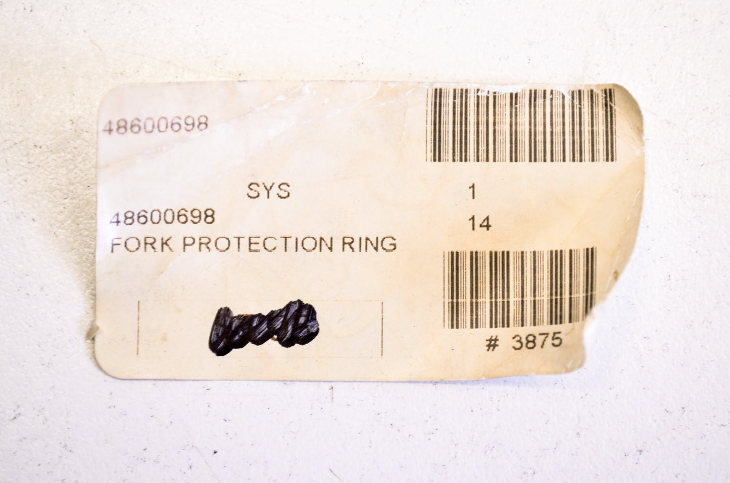 OEM KTM 48600698 Fork Protection Ring NOS