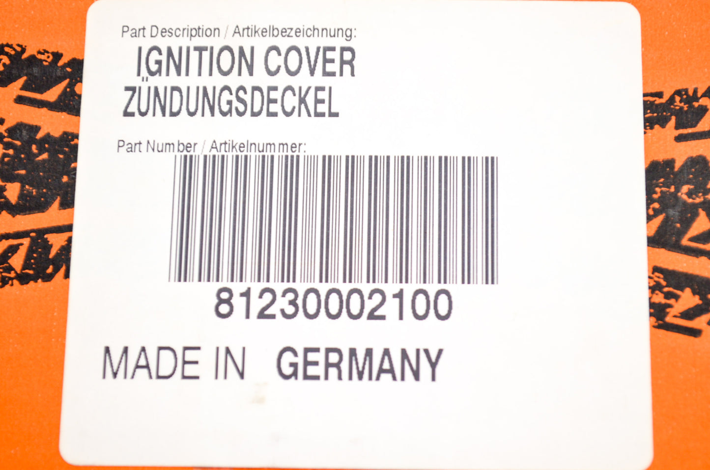 Ignition Cover