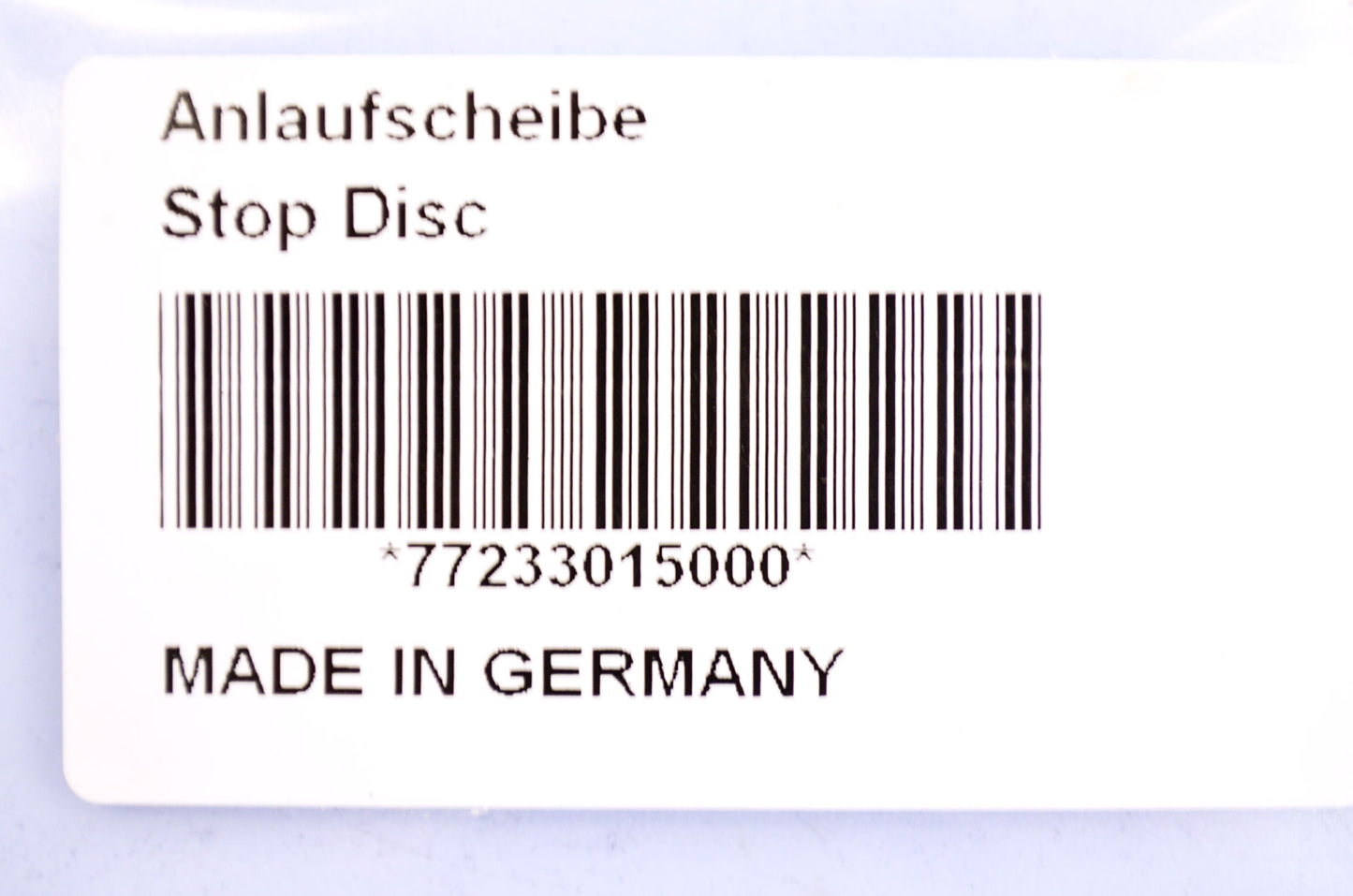 OEM KTM 77233015000 Stop Disc NOS