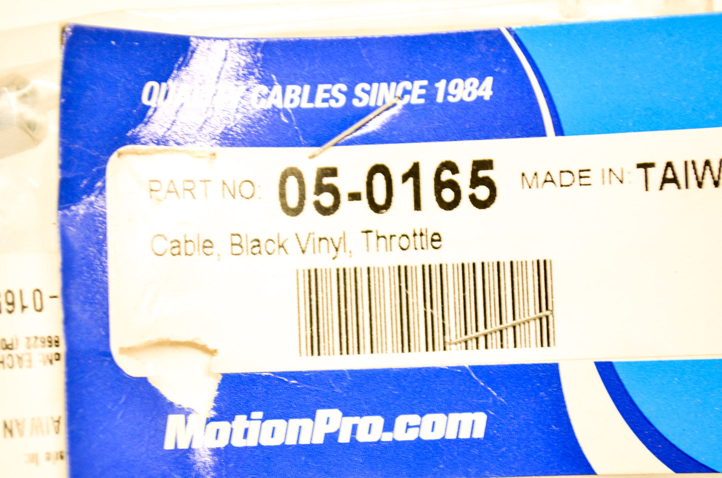 Motion Pro 05-0165, MP05-165 Throttle Cable NOS