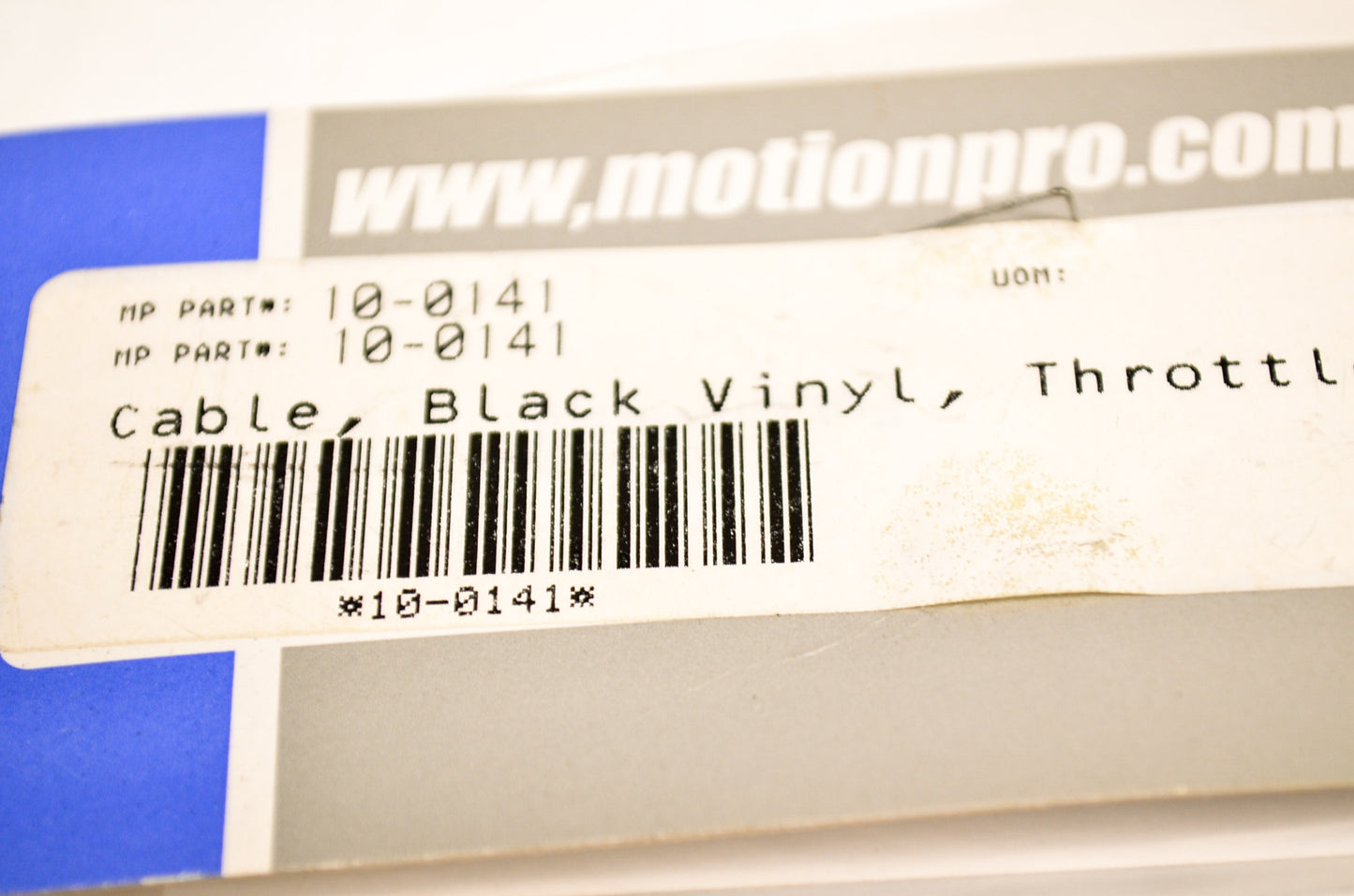 Motion Pro 10-0141, 0650-1049 KTM Black Vinyl Throttle Cable NOS