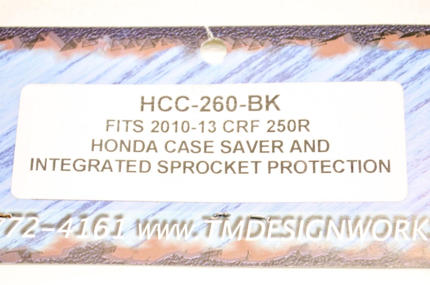 Black Case Saver and Sprocket Cover CRF 250R NOS