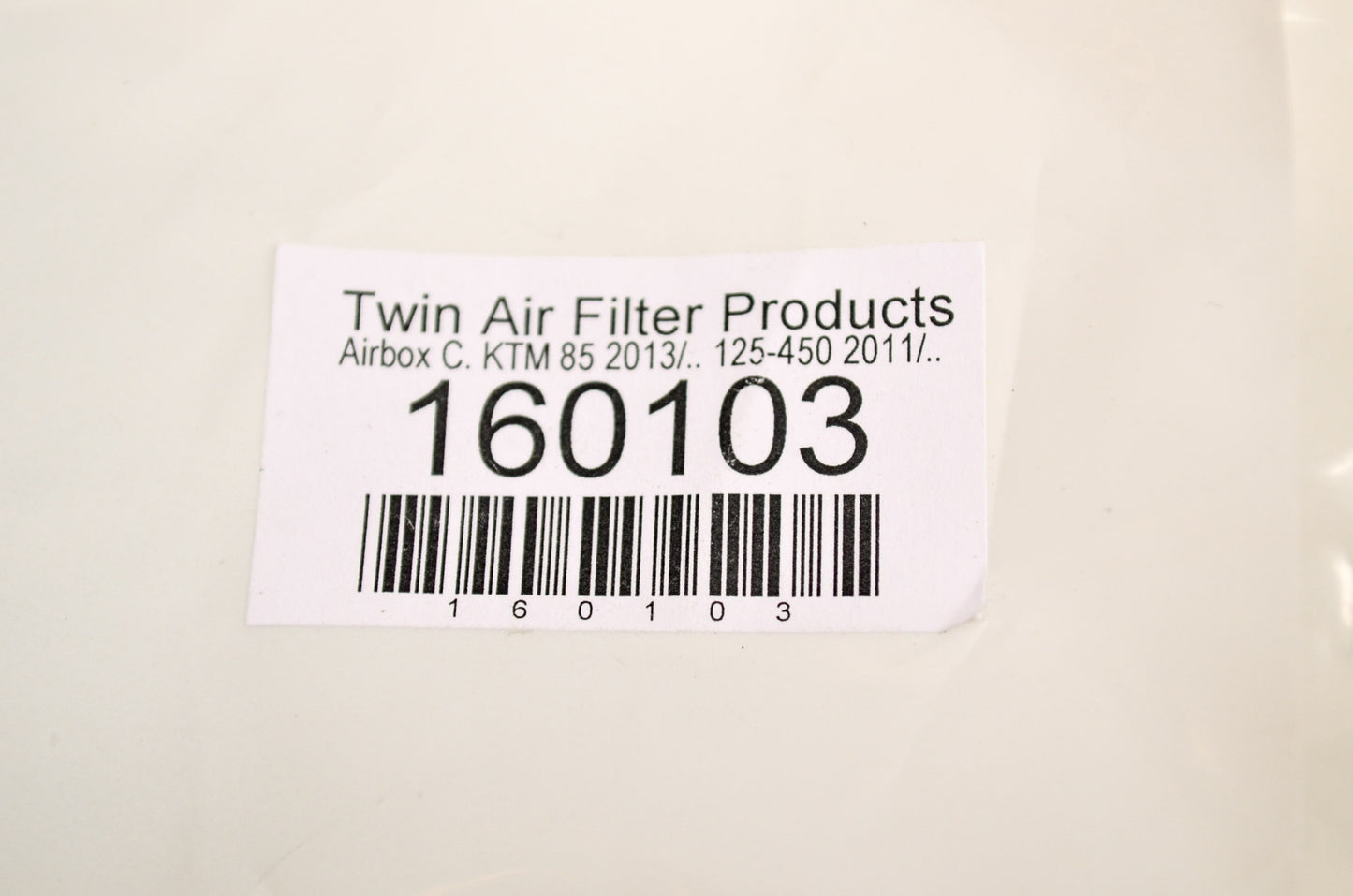 Twin Air 160103, 1014-0094 Airbox Cover Ktm NOS