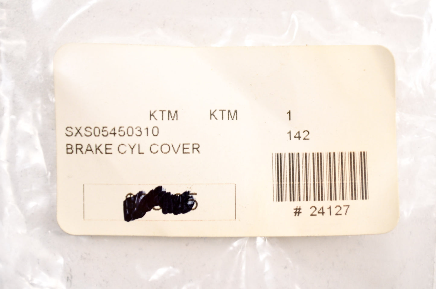 Black Brembo Handbrake Cylinder Cover SXS SXS-F 250 450 540 NOS