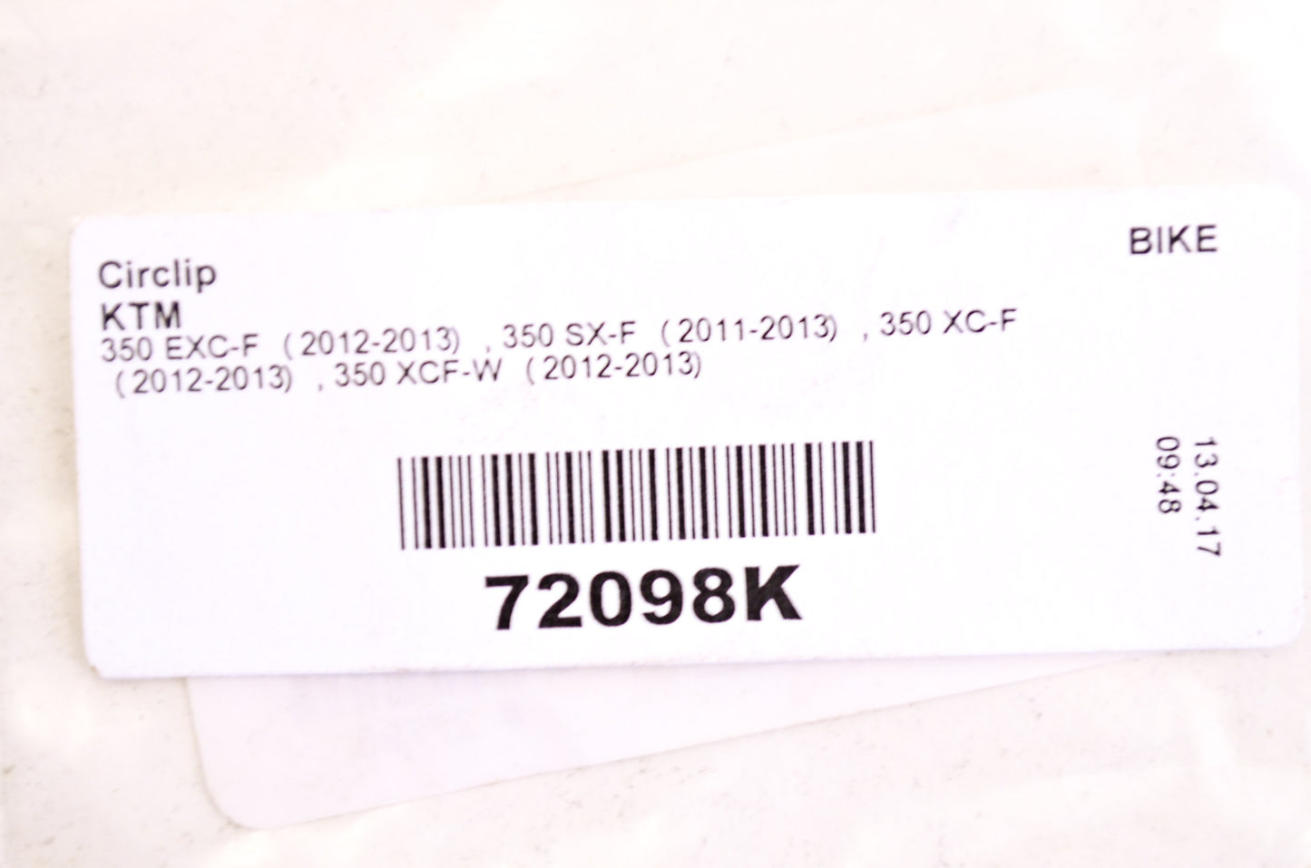 Circlip Qty 2 NOS