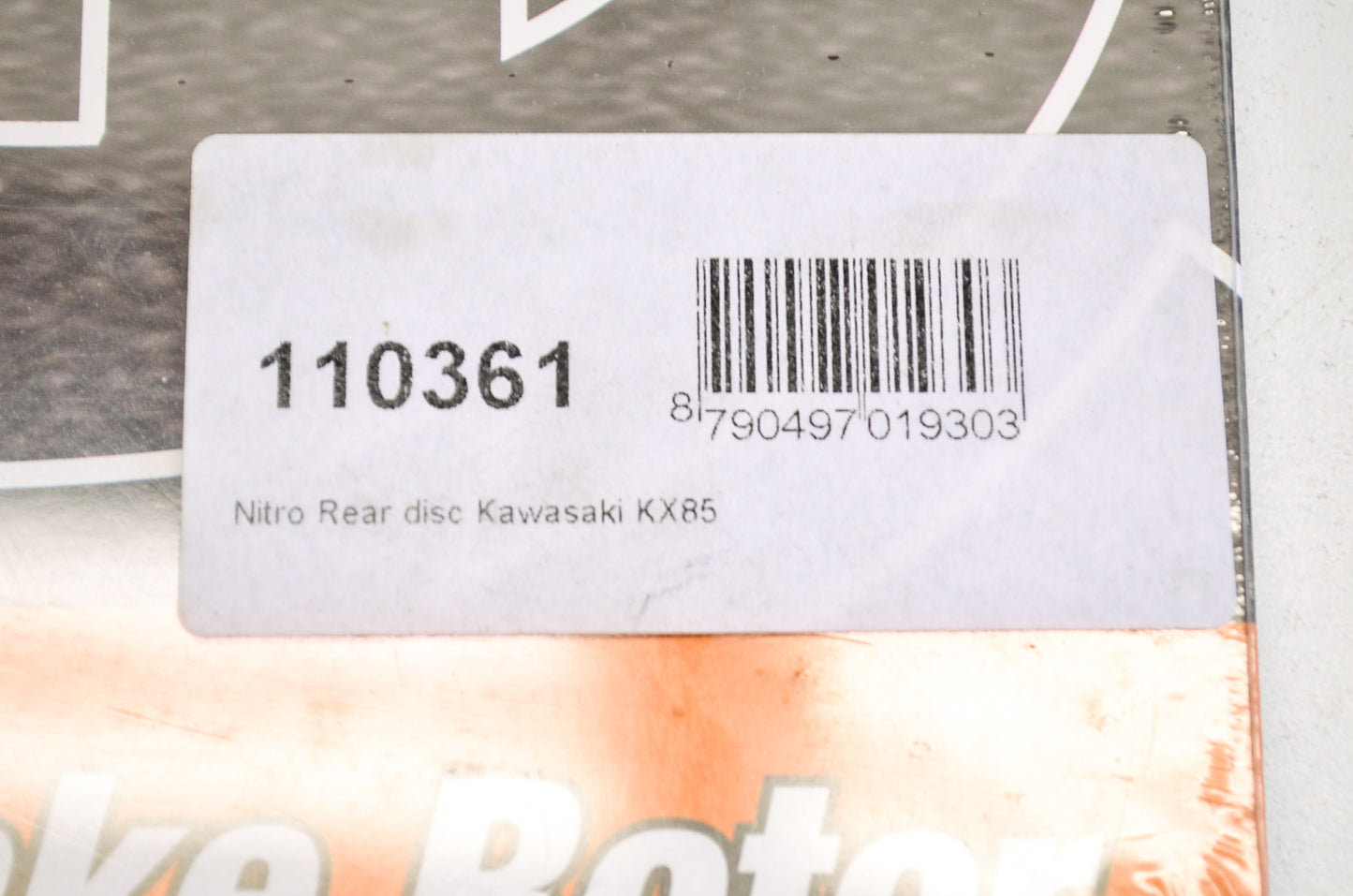 Moto-Master 110361 Nitro Series Rear Brake Disc Kawasaki KX85 NOS