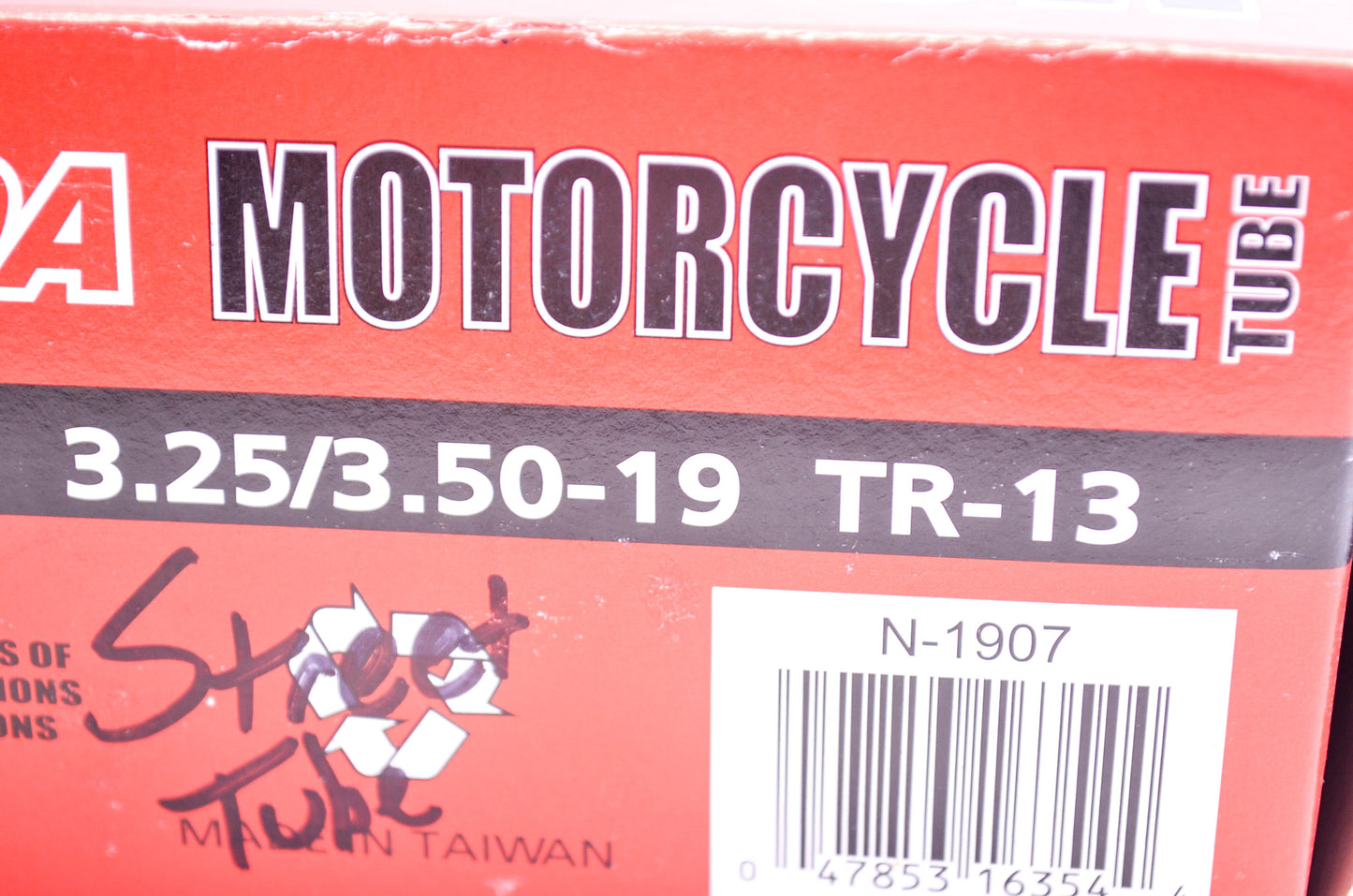 Kenda N-1907 Motorcycle Inner Tube 3.25/3.50-19 TR-13 NOS