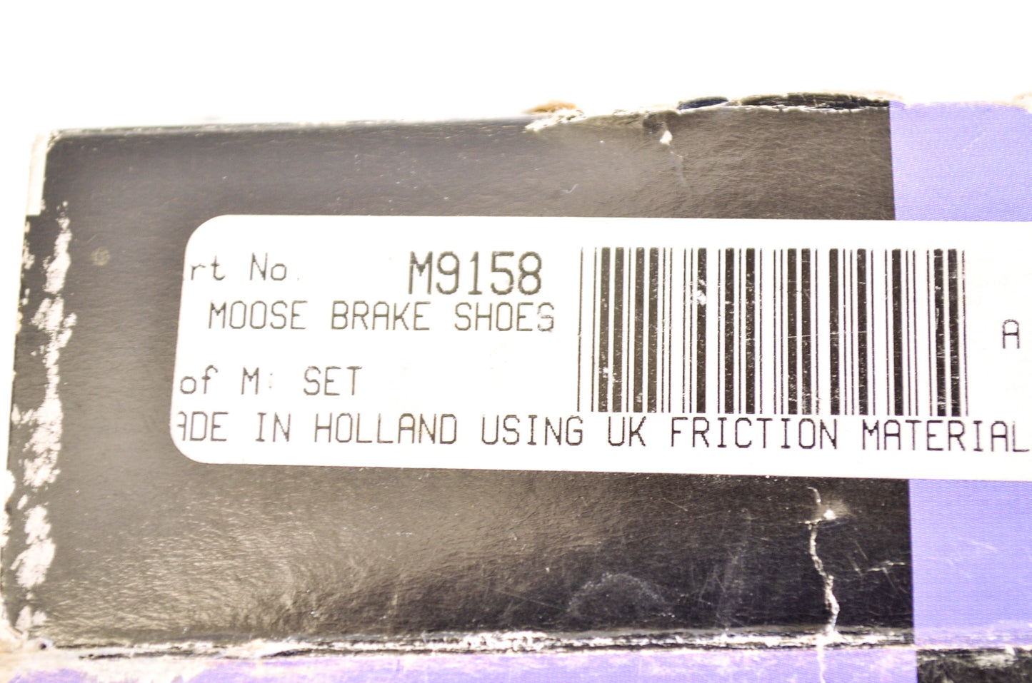 Moose Utility M9158 Dunlopad Friction Brake Shoe Pair NOS