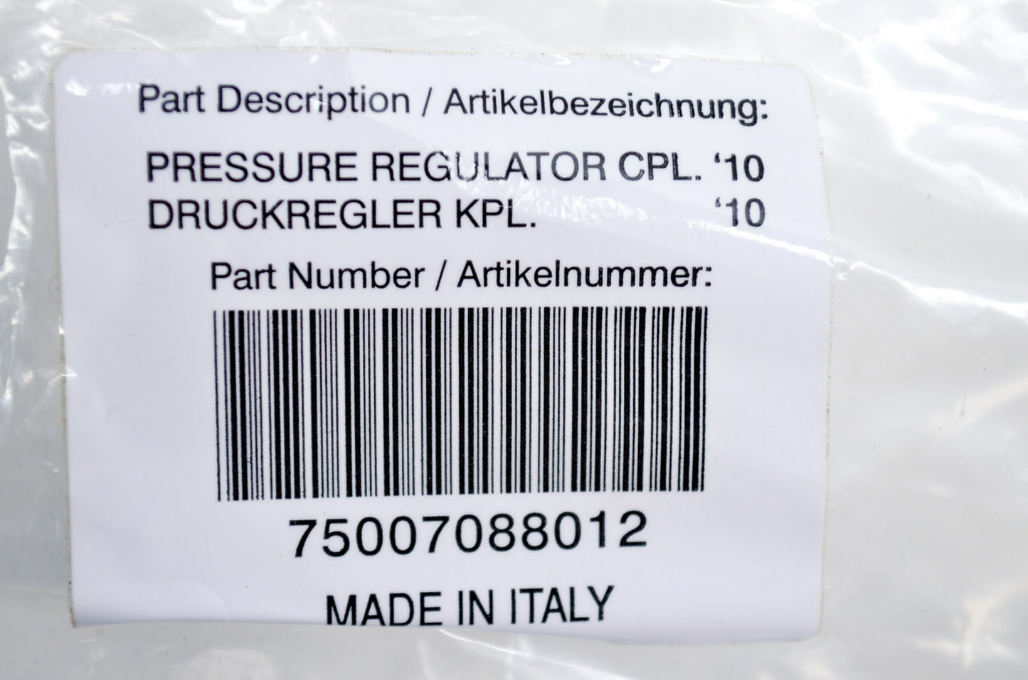 OEM KTM 75007088012 Pressure Regulator NOS