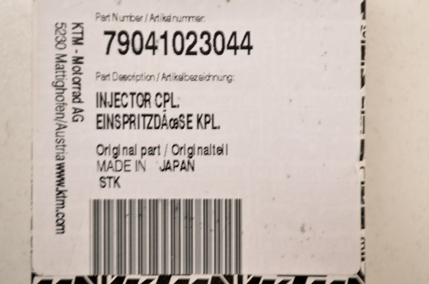 Fuel Injector Kit NOS