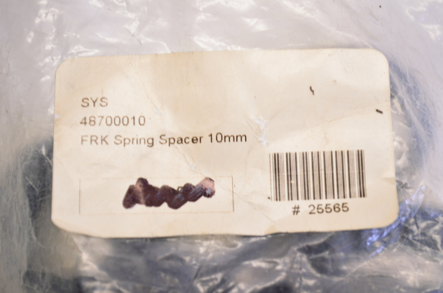OEM KTM 48700010 Fork Spring Spacer 10mm NOS