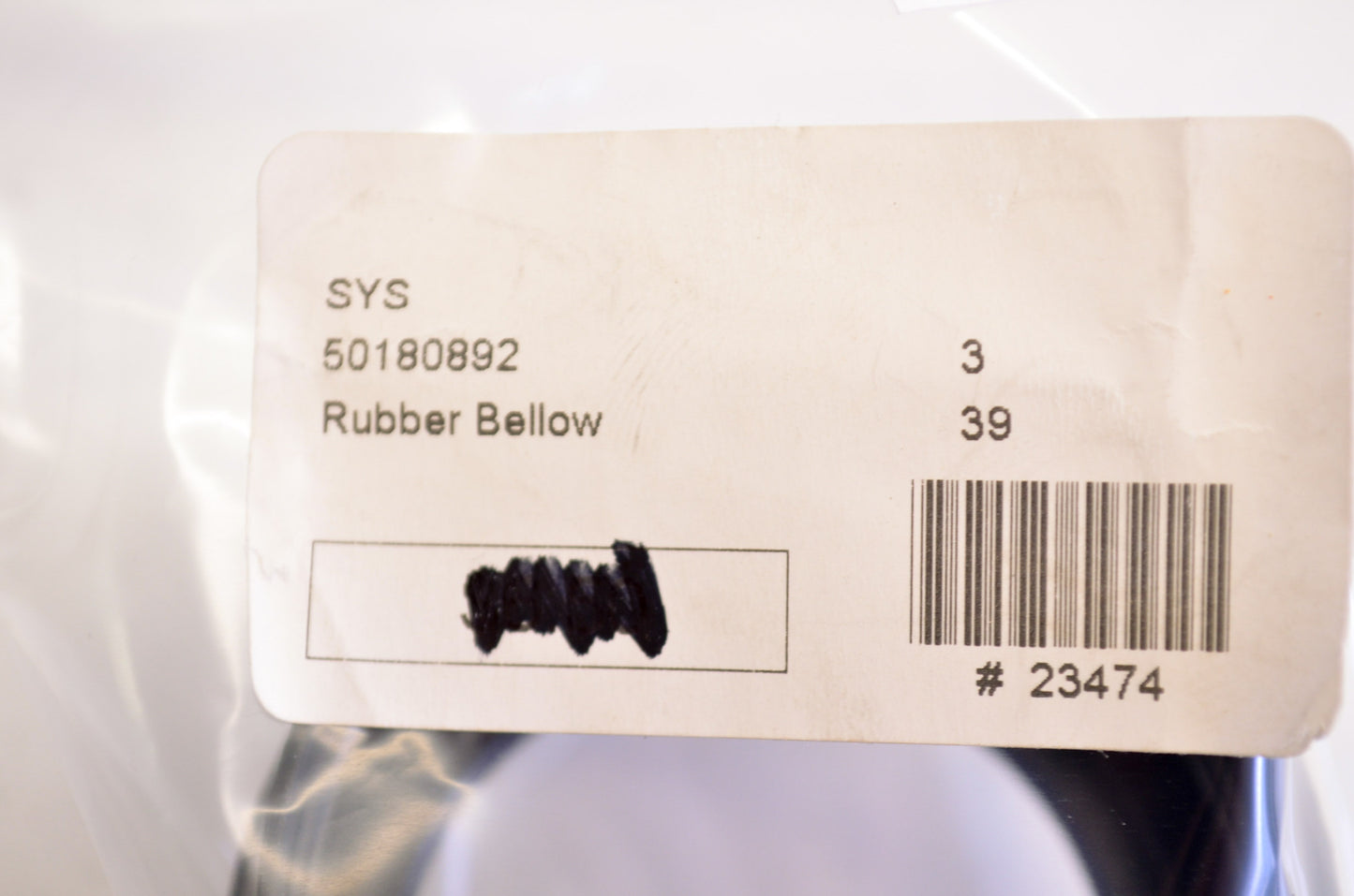 OEM KTM 50180892 Rubber Bellows NOS