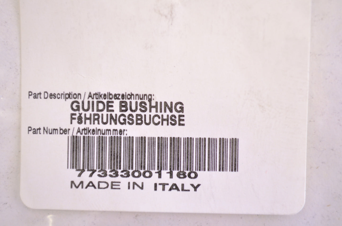 OEM KTM 77333001160 Guide Bushing NOS