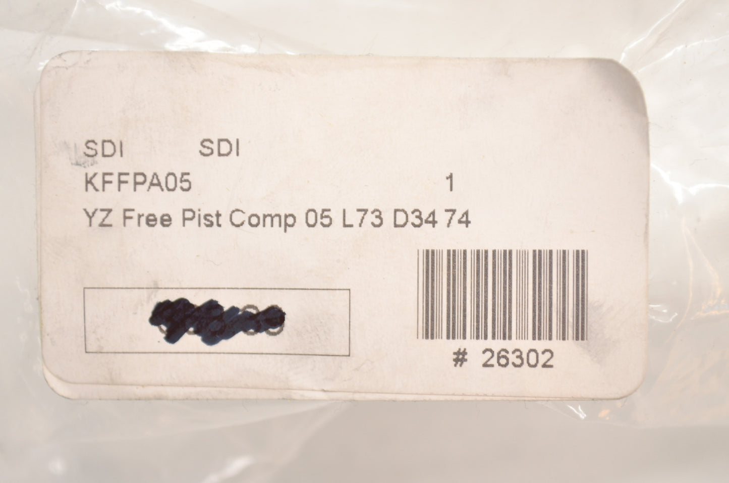 Suspension Direct KFFPA05 Free Piston Compression Assembly NOS