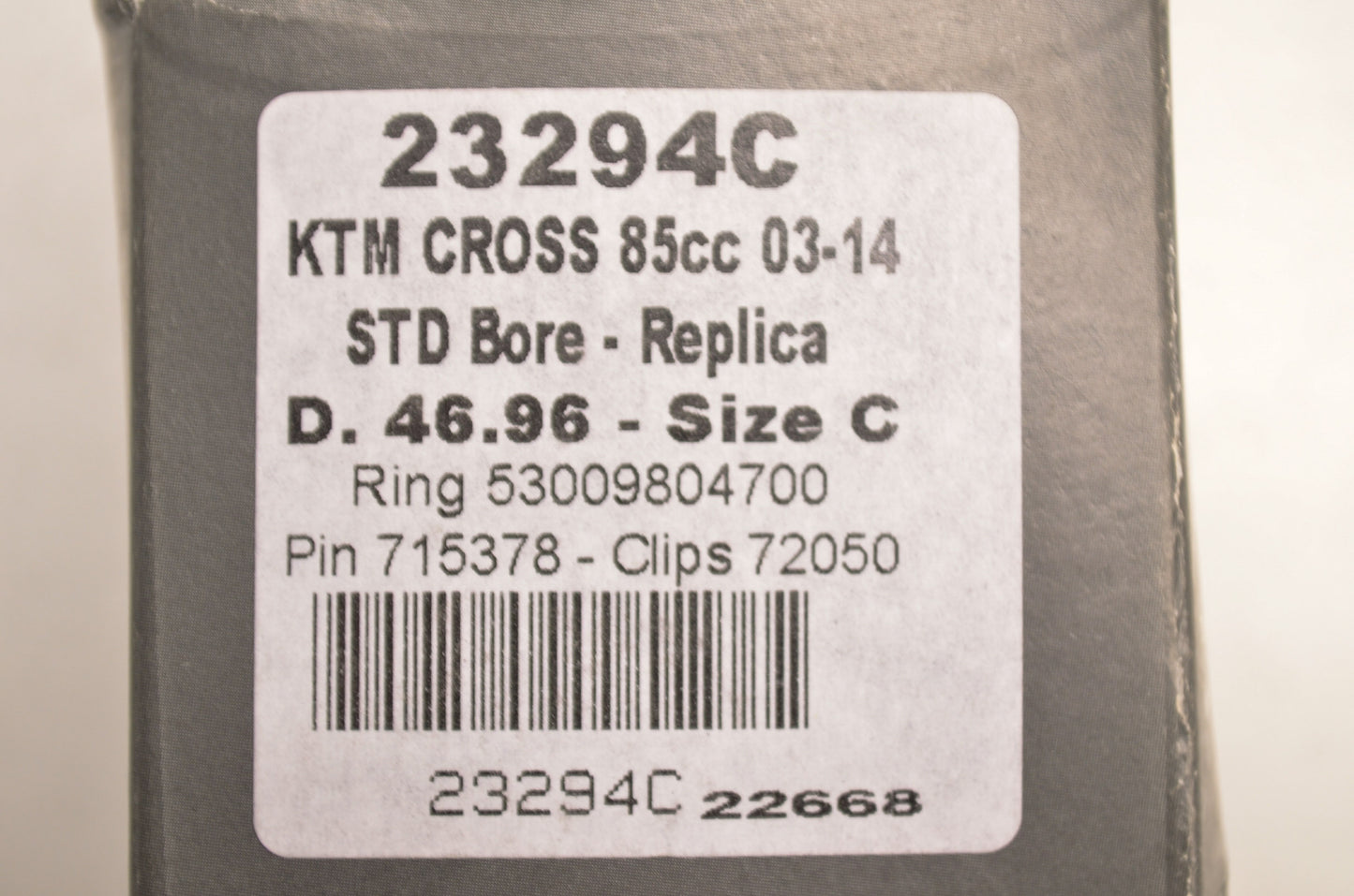 New Vertex Piston Kit KTM NOS