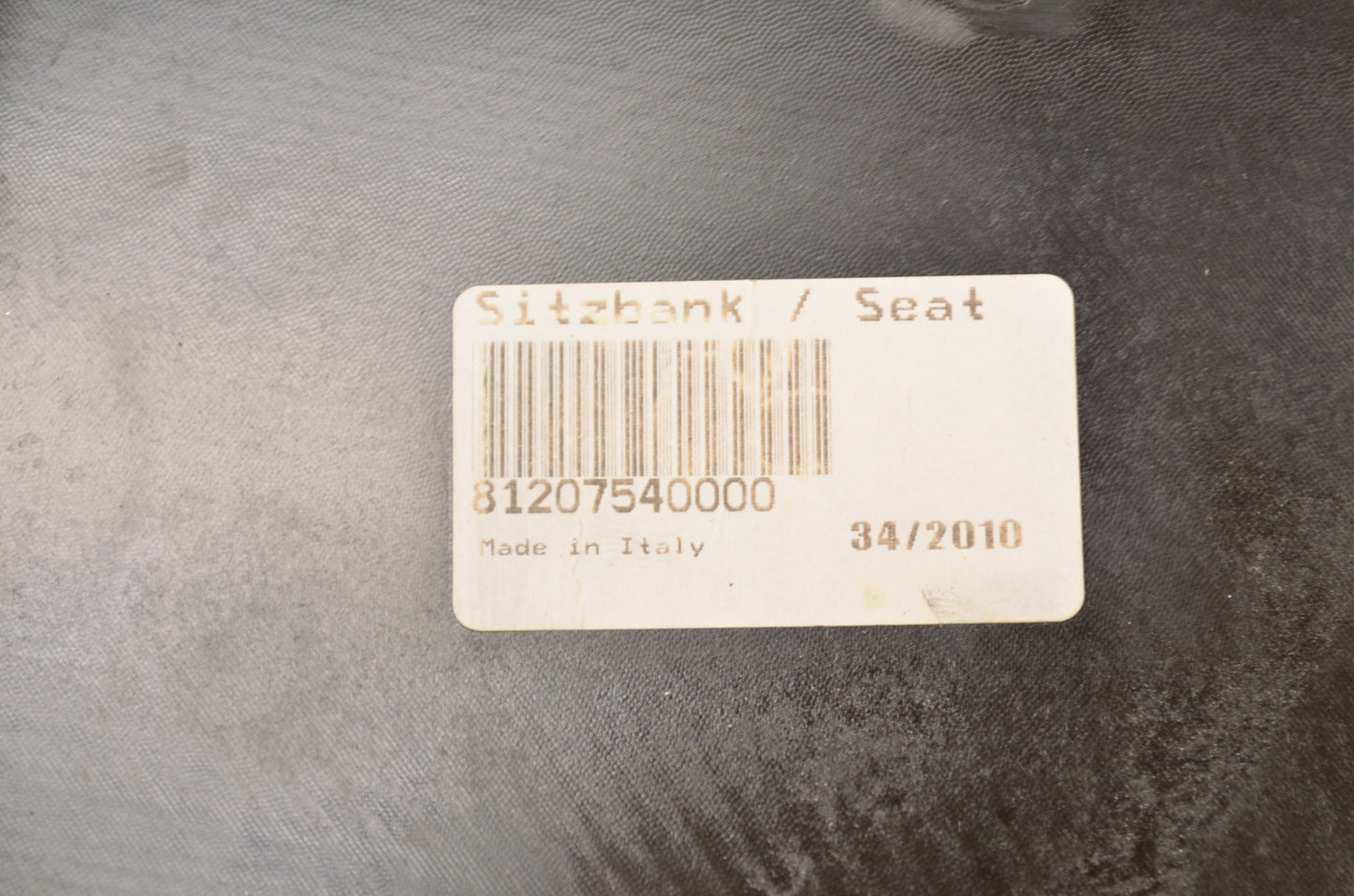 Husaberg Seat Pan