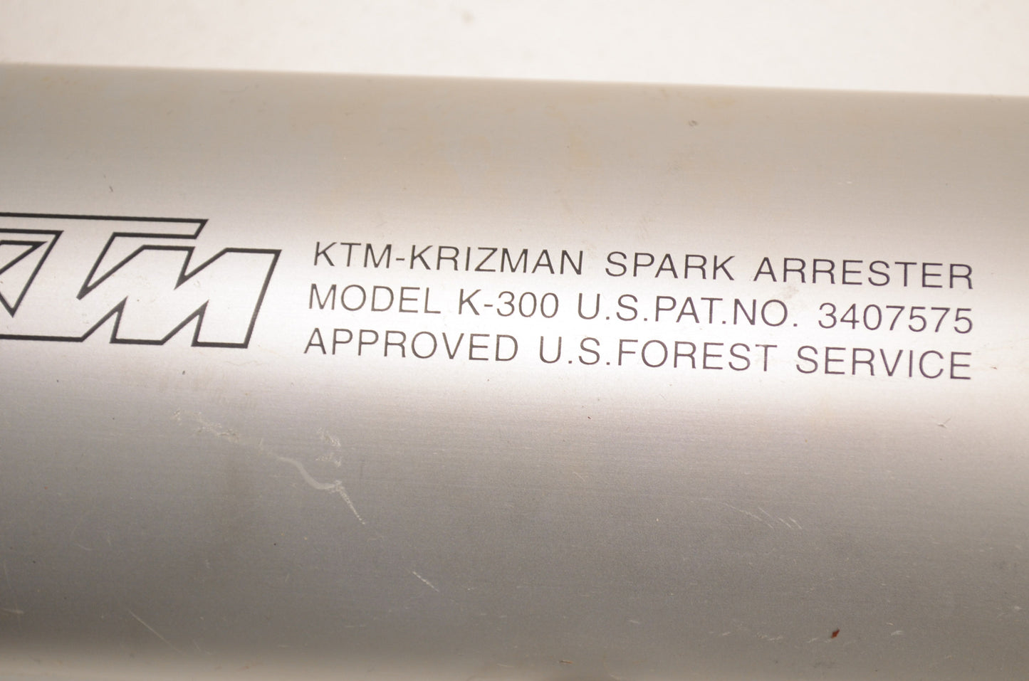 OEM KTM K-300 Spark Arrestor Exhaust Silencer