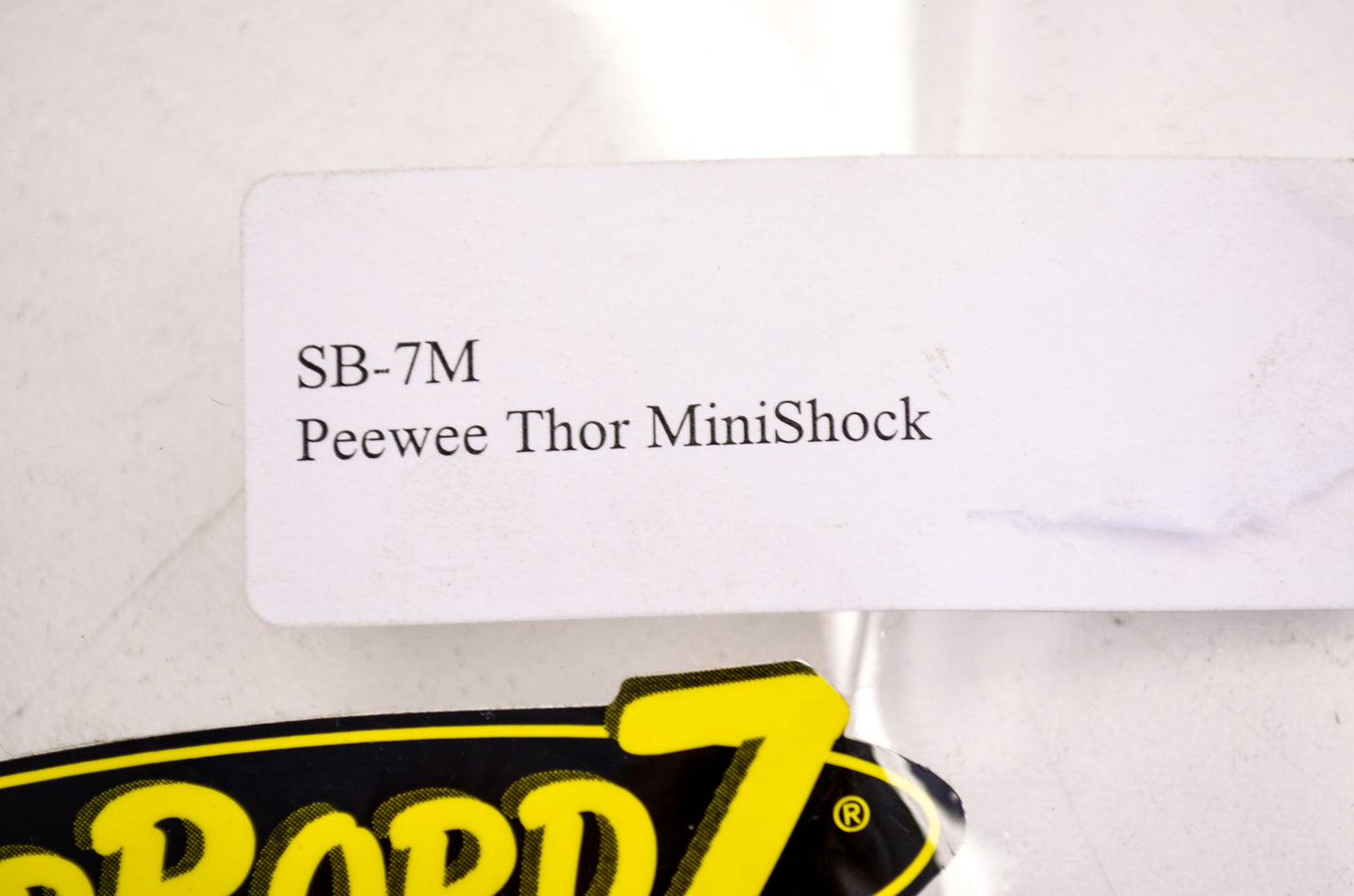 Peewee Thor MiniShock Clear ID Panel NOS