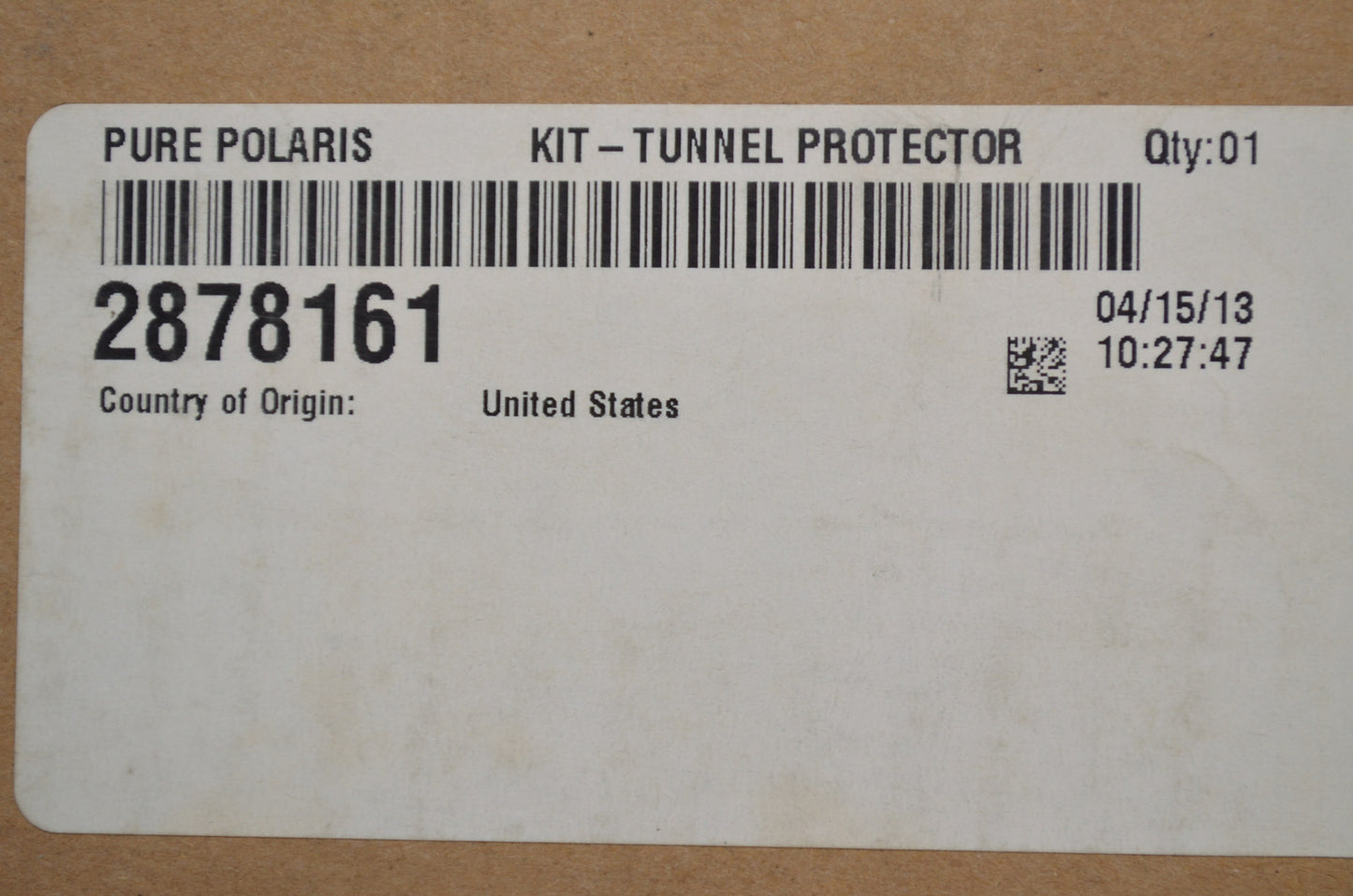 Tunnel Protector Kit NOS