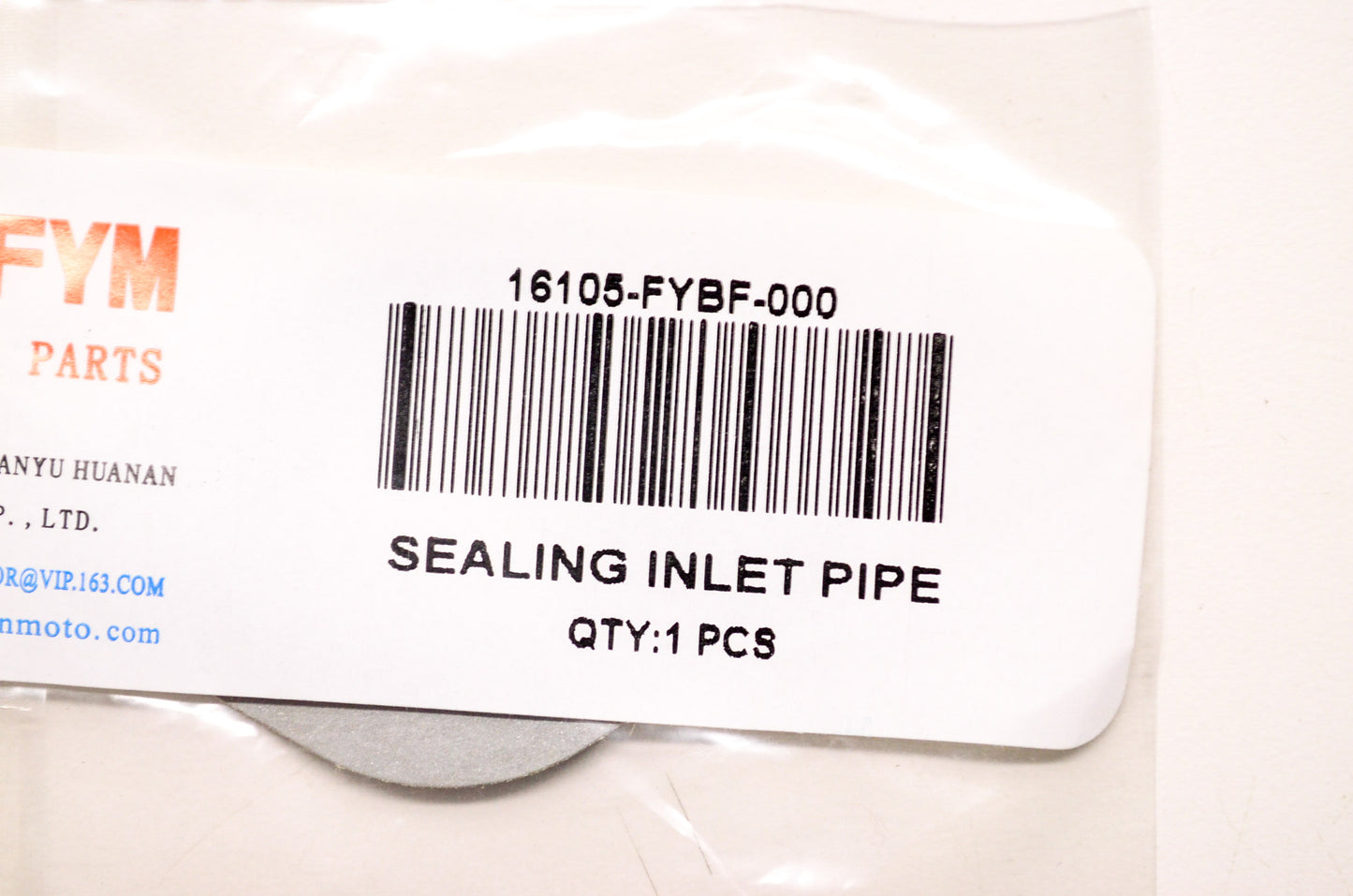 FYM 16105-FYBF-000 Inlet Pipe Sealing NOS