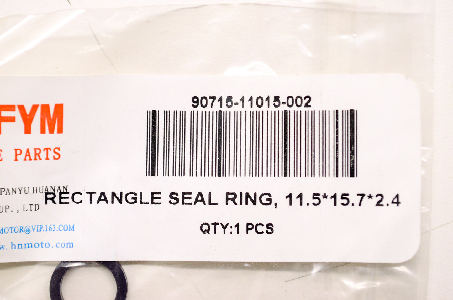 Rectangle Seal Ring NOS