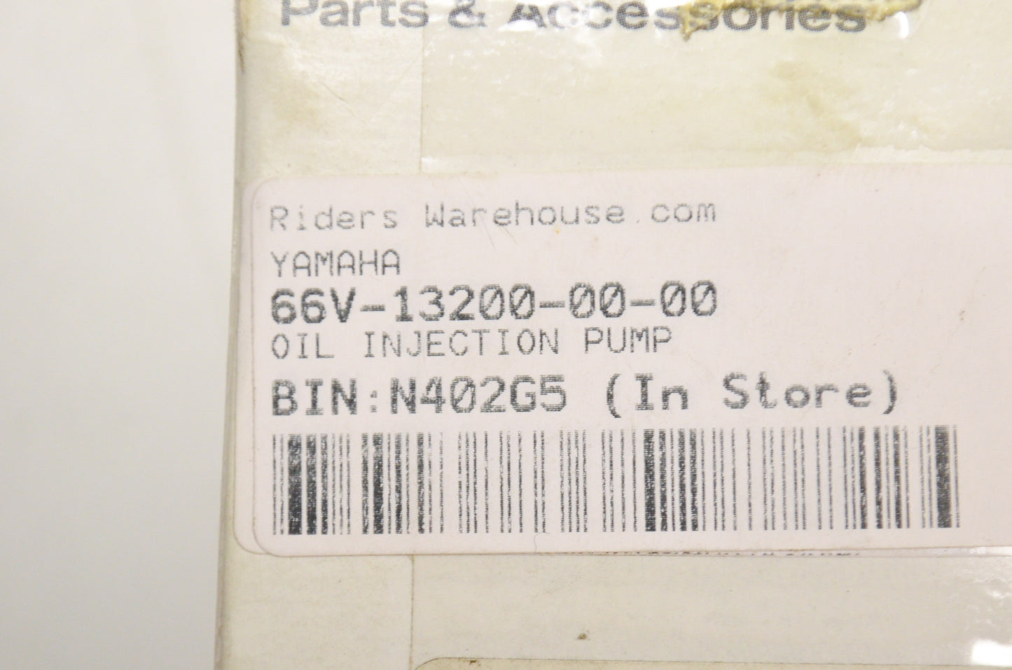 Oil Injection Pump NOS