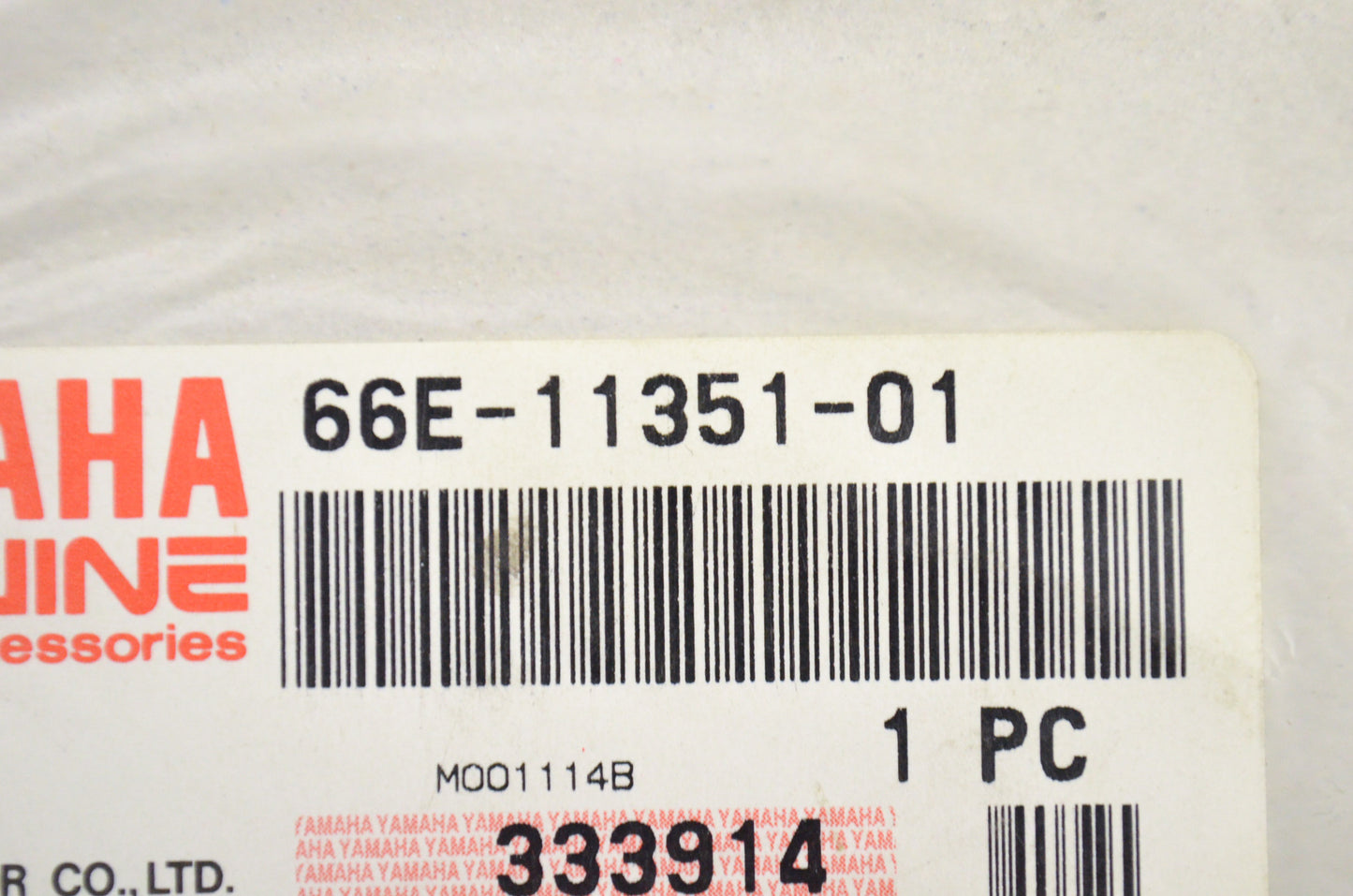 OEM Yamaha 66E-11351-01-00 Cylinder Gasket NOS