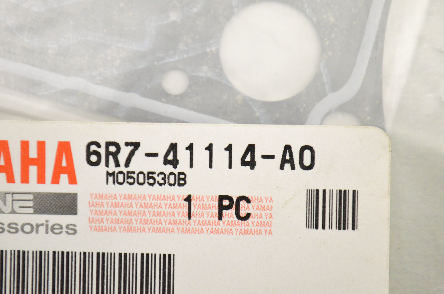 OEM Yamaha 6R7-41114-A0-00 Exhaust Cover Gasket NOS