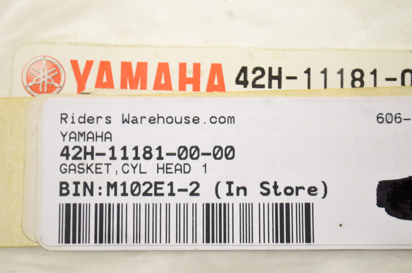 New OEM Yamaha 42H-11181-00-00 Cylinder Head Gasket 1 NOS