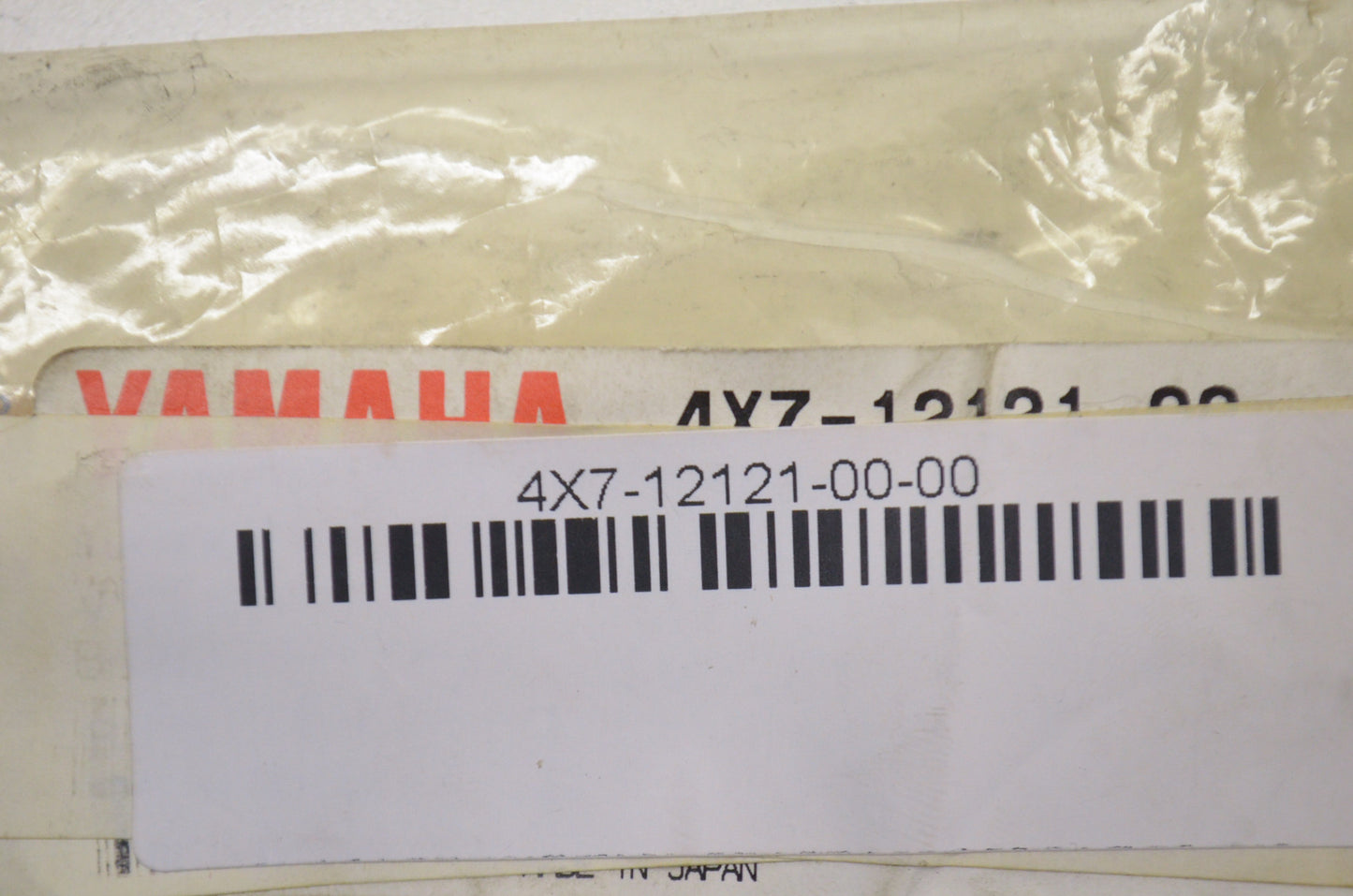 OEM Yamaha 4X7-12121-00-00 Exhaust Valve NOS