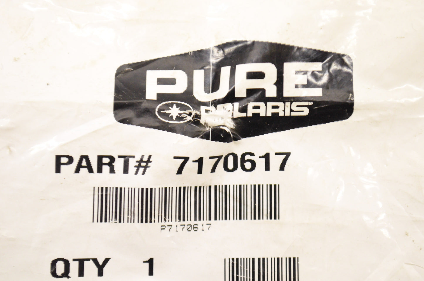 New OEM Polaris Oil Line Cover Badge NOS
