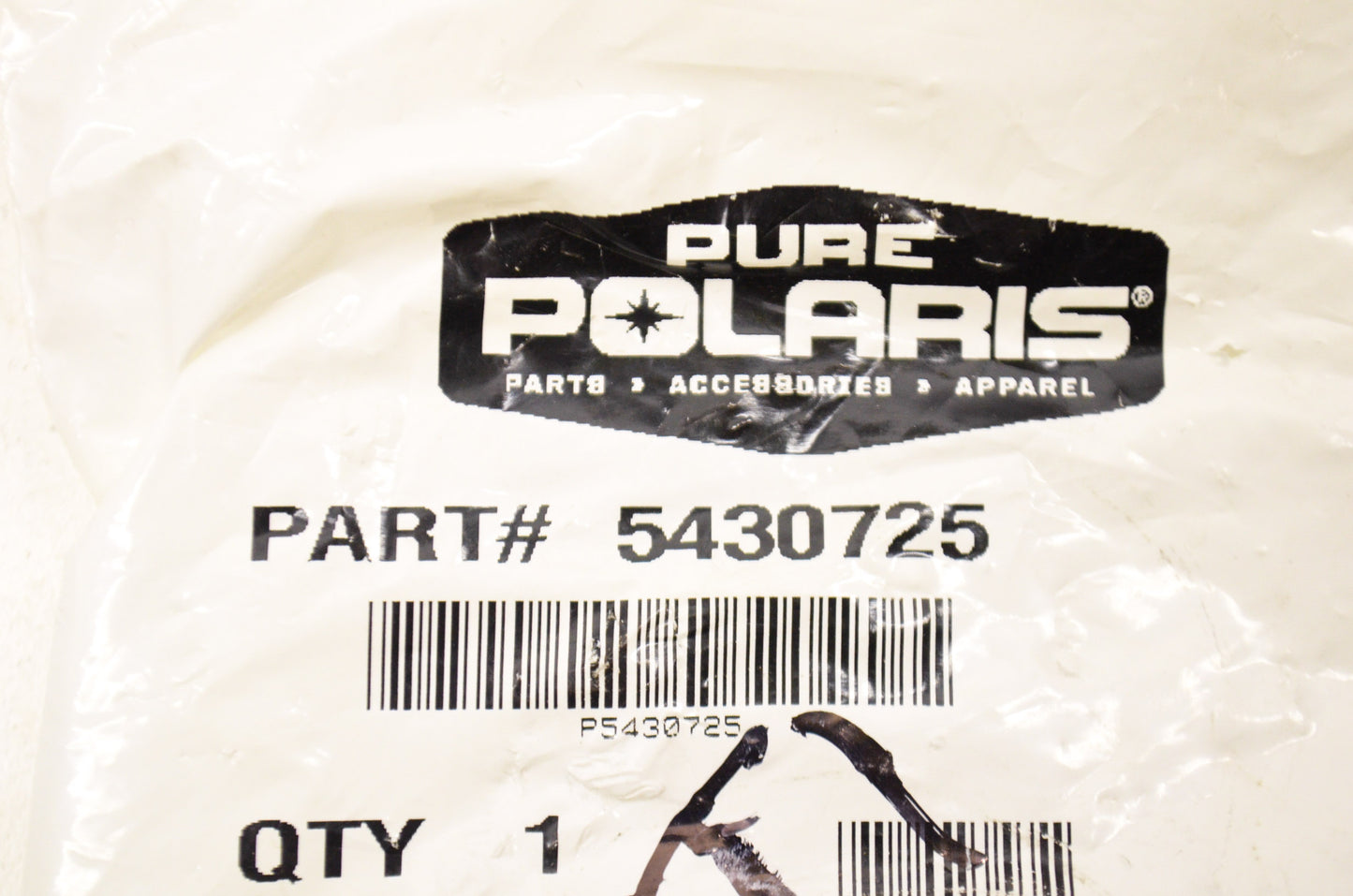 OEM Polaris 5430725 Black Gas Cap NOS
