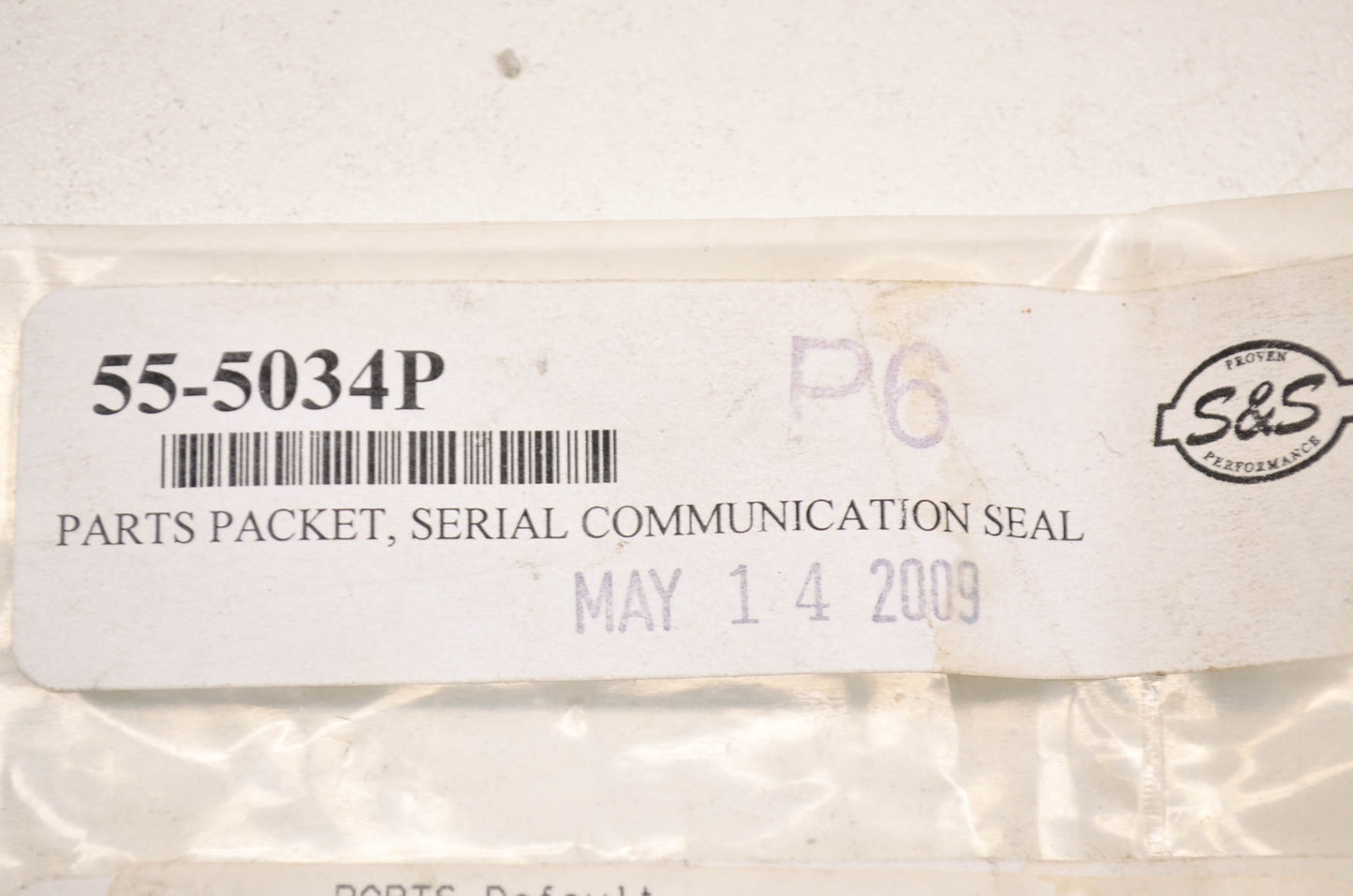 S&S 55-5034P Serial Port Cover Kit NOS