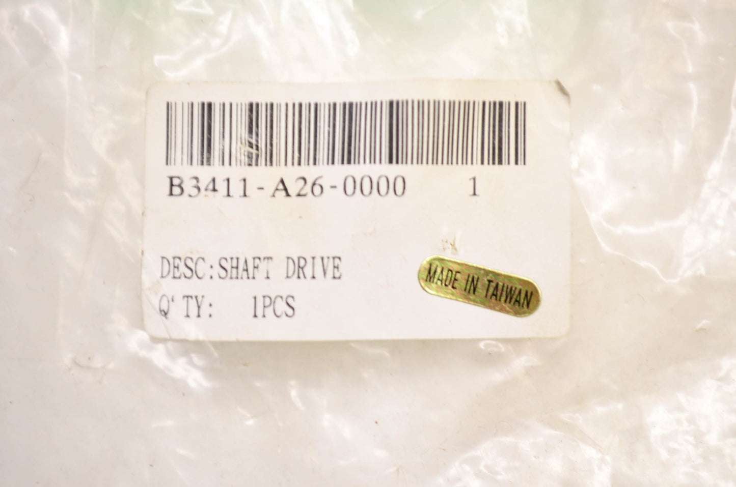 E-Ton B3411-A26-0000 Drive Shaft NOS