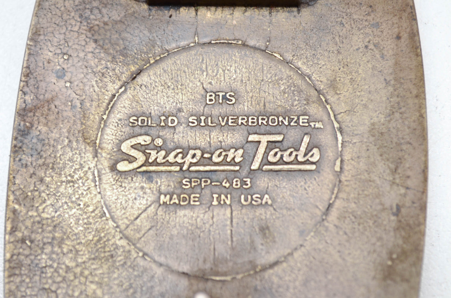 60th Anniversary Silverbronze Belt Buckle 1980