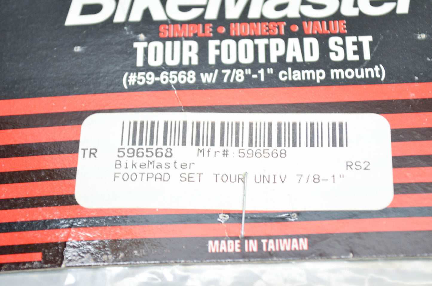 Foot Pad 7/8-1' Qty 2 NOS