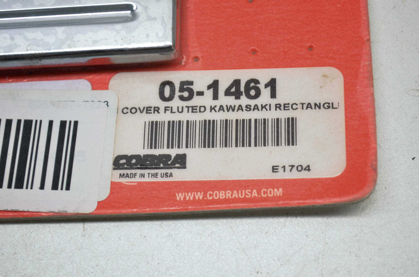 Cobra 05-1461, BLV51461 Fluted Brake Reservoir Cover Kawasaki NOS