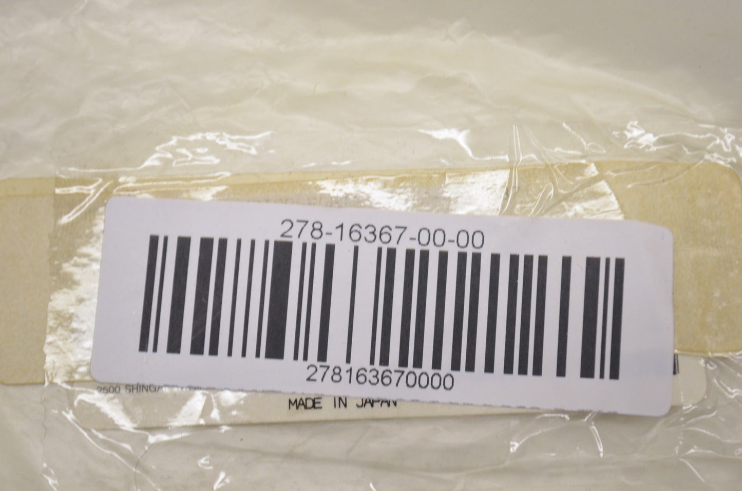 OEM Yamaha 278-16367-00-00 Cushion Ring NOS