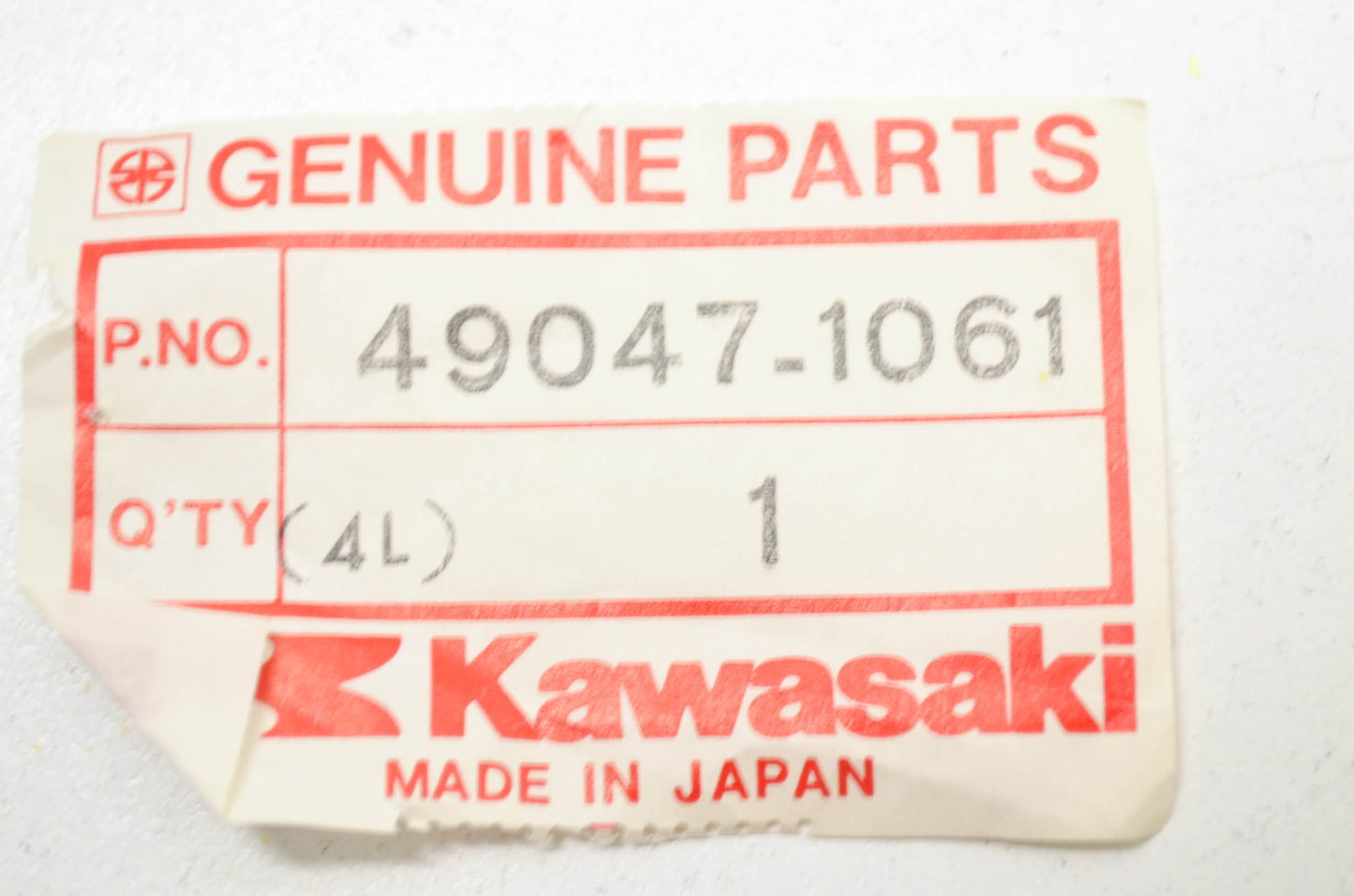 OEM Kawasaki 49047-1061 Shift Rod NOS