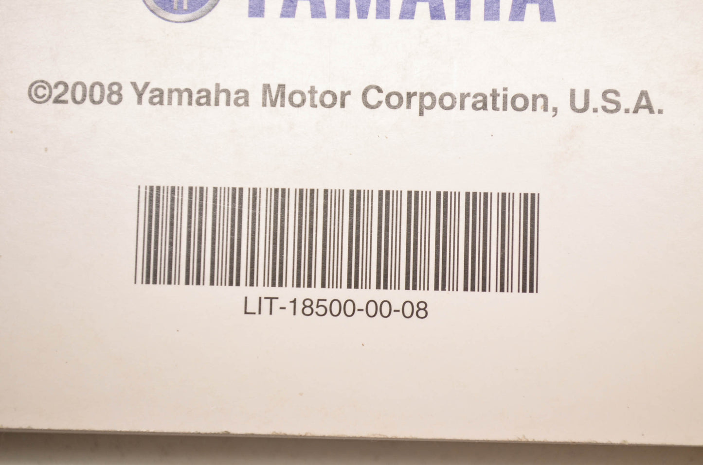 OEM Yamaha LIT-18500-00-08 Technical Update Manual '08 Boat Wave Runner NOS