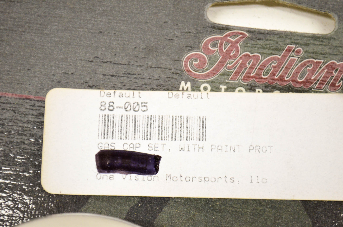 Gas Cap Kit Includes paint protectors. NOS