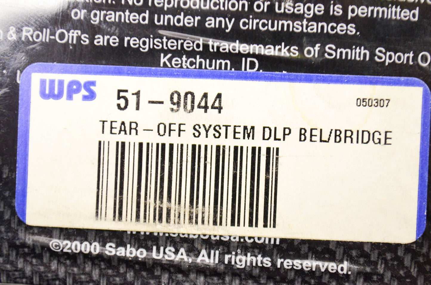 Sabo 51-9044 DLP Tear-Off System NOS