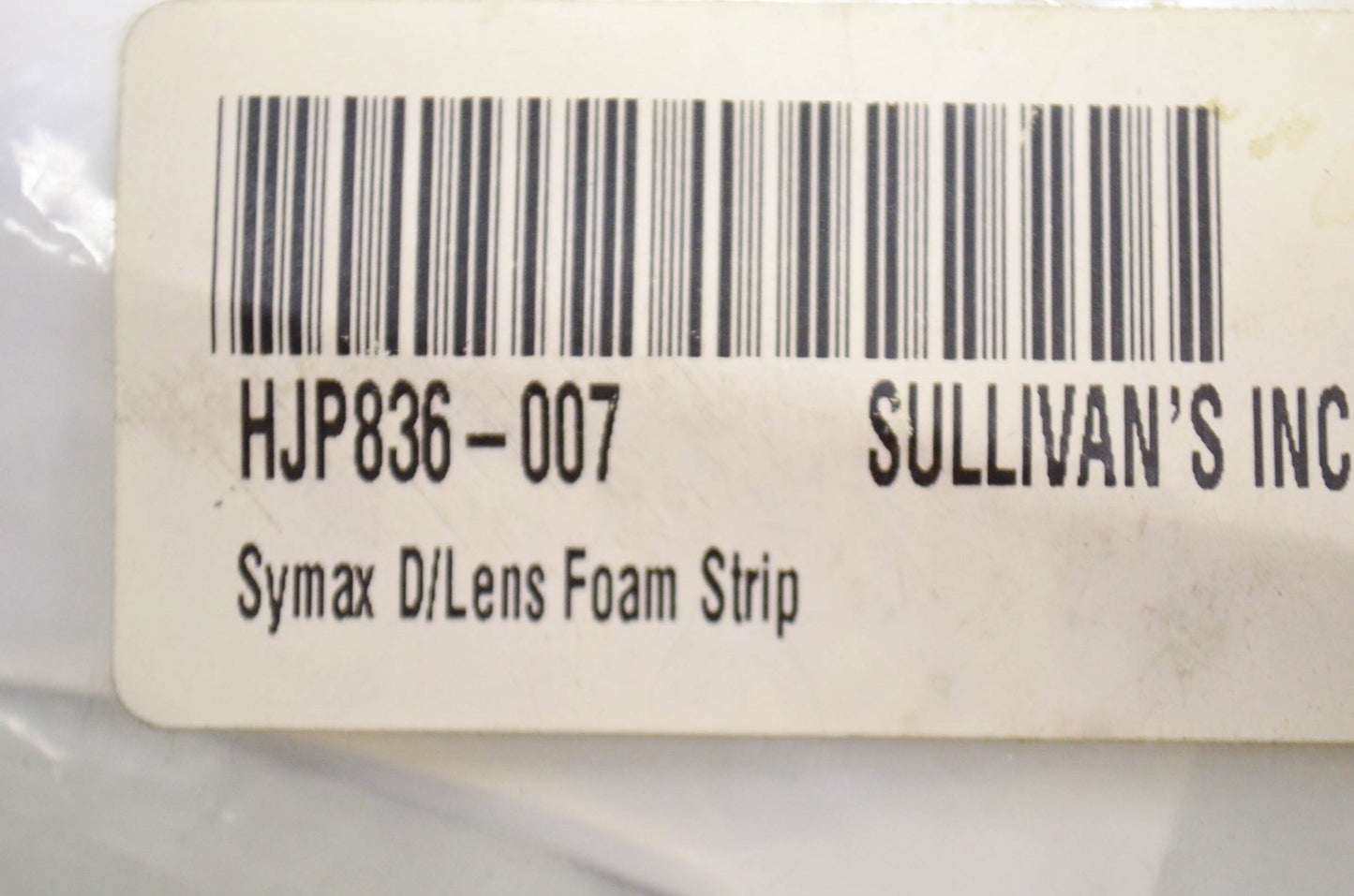 HJC HJP836-007Z, HJP836-007 Foam Strip NOS